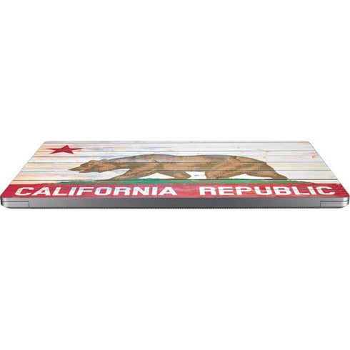 California Flag Light Wood Universal Laptop 16in (13 x 9.4in) Skin